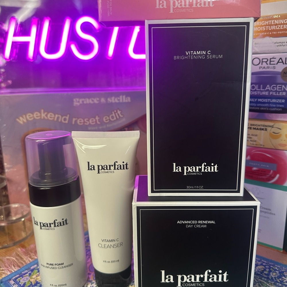 La Parfait Skincare Set ALL FULL SIZE NEW